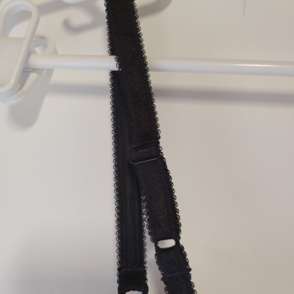 Wacoal Embrace Lace Plunge Bra Black 40DD Intimates Embroidered - Picture 8 of 8